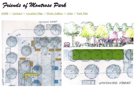 Montrose Park is now known as Julian Abele Park)